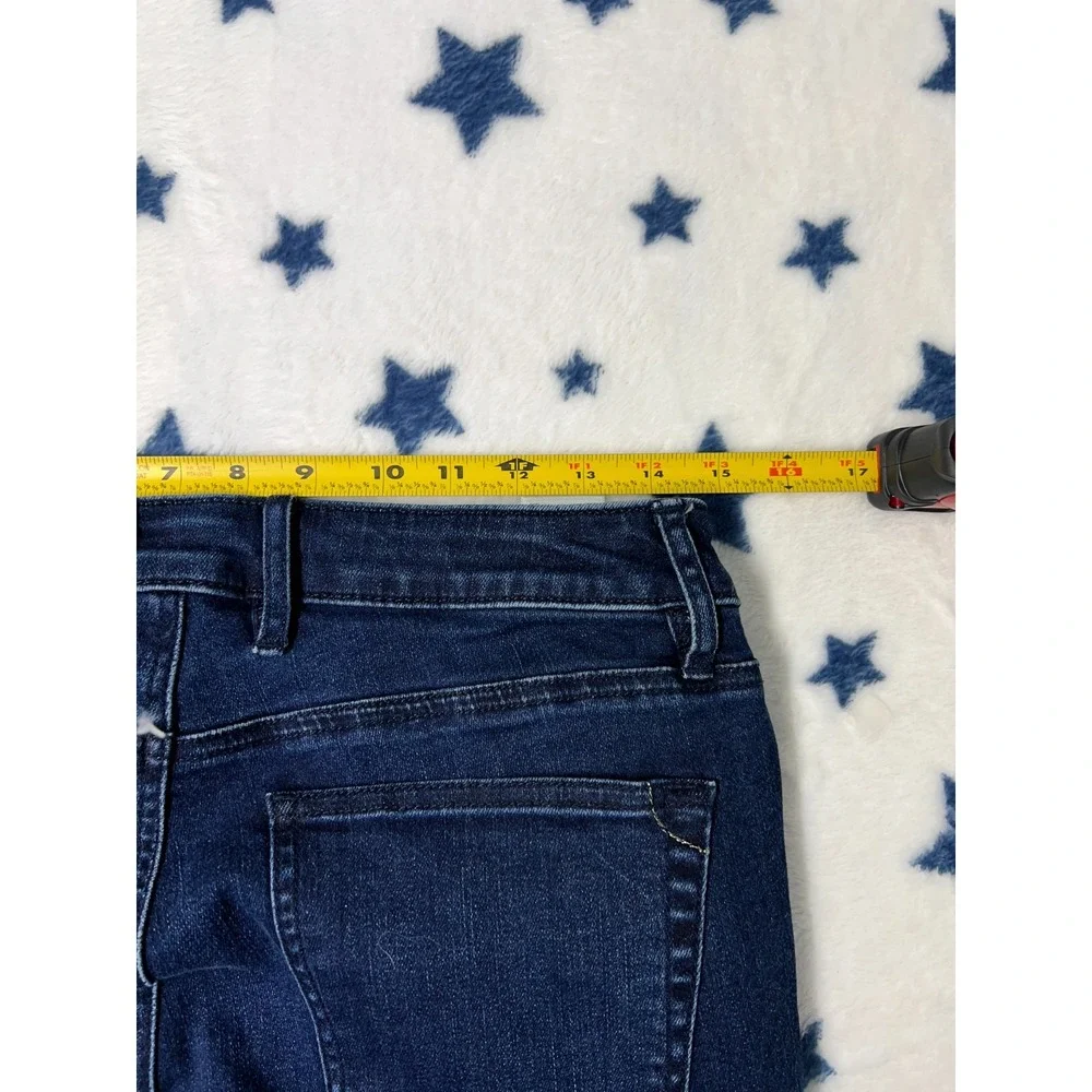 Tommy Bahama Womens Dark Wash Jeans 29x33 Slim Straight Denim Blue - Picture 5 of 10
